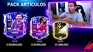 😱 MESSI TOTY IN A PACK  100 REAL INCREIBLE 💰  TOTY  ICONO   FIFA 22 MOBILE [upl. by Averell969]