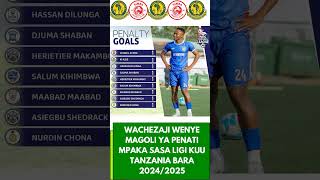 Wafungaji Bora Magoli Ya PENATI LIGI KUU Tanzania Bara simbasc yangascyangatv yangaleoyangalife [upl. by Attenauq976]