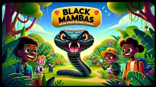 Black Mambas Natures Shiny Slithery Friends1002The Secret Life of Black [upl. by Kcirdahc]