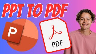 How to Convert PPT to PDF in Mobile 2024  Android amp iPhone [upl. by Aracahs]