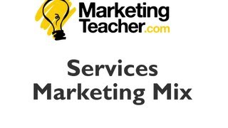 Services Marketing Mix [upl. by Gove396]