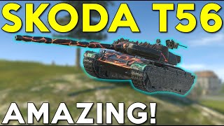 WOTB  SKODA T56 IS AMAZING [upl. by Ul868]