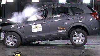 All new Chevrolet Captiva 2012 Crash Test [upl. by Jacquenette]