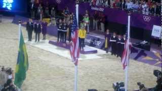 2012 London Olympics Gold Medal Ceremony Womens Beach VolleyballUSA [upl. by Aseral]