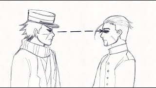 Sugimoto amp Ogata in Asirpamandated therapy \\ Golden Kamuy [upl. by Doehne]