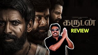 Garudan Movie Review by Filmi craft Arun  SooriM SasikumarUnni MukundanR S Durai Senthilkumar [upl. by Annawek]