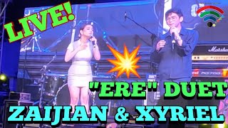 KAPAMILYA ZAIJIAN JARANILLA amp XYRIEL MANABAT quotEREquot DUET LIVE💥♥️💚💙 [upl. by Eustace]