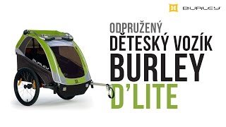 Burley D´Lite  bezpečný a pohodlný dětský vozík [upl. by Jordison715]