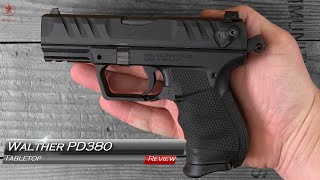 Walther PD380 Tabletop Review and Field Strip [upl. by Lenka516]