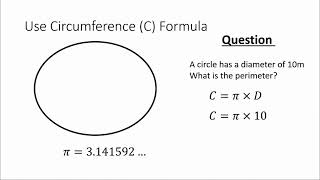 How to Calculate the Perimeter of a Circle from the Diameter [upl. by Adar]