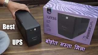 ZEBRONICS ZebU735 600VA UPS  Best UPS For Computer 2024  Best UPS for Desktop PC under 2000 India [upl. by Iana]