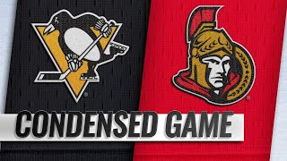 111718 Condensed Game Penguins  Senators [upl. by Myna391]