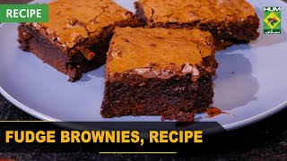 Fudge Brownies Recipe  Food Diaries  Zarnak Sidhwa  26 Aug 2022  Masala Tv [upl. by Talbott]