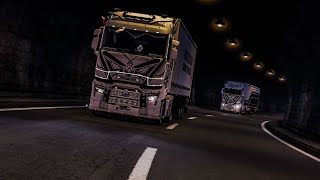 Euro Truck Simulator 2 Online  TruckersMP  ProMods G29 Steering Wheel and Shifter Gameplay [upl. by Ekud163]