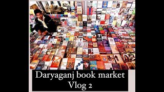 Vlog2  Daryaganj book market vlog  vlogs vlogging delhiuniversitylife books [upl. by Loriner]