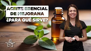 ¿Para qué sirve el Aceite escencial de mejorana [upl. by Wexler]