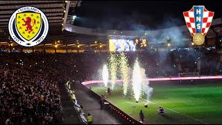 The Tartan Army bring the noise Scotland vs Croatia  15th November 2024 [upl. by Rowley835]