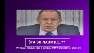 NAJNOVIJA VEST MOSKVA USTALA DA LI JE MOGUĆE DA SU DIGLI GLAS  INFO 1 [upl. by Best]