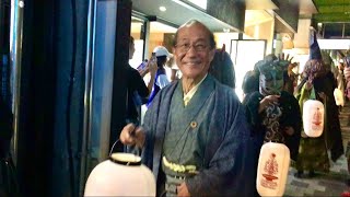 fushimi yokai sake festival 妖怪仮装行列「伏見百鬼夜行」門川大作 [upl. by Stevy]