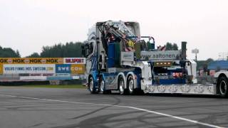 Aaltonen Scania V8 Special Transport  Nordic Trophy pt2 [upl. by Condon134]