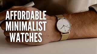 25 Minimalist Watches You Can Surely Afford [upl. by Nnaeiram]