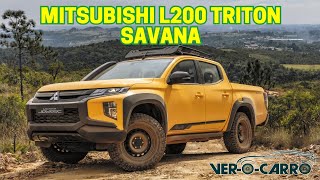 NOVA MitsubishiL200 TRITON SAVANA 2024 CHEGA MANTENDO A ROBUSTEZ QUE A CONSAGRA [upl. by Fisuoy]