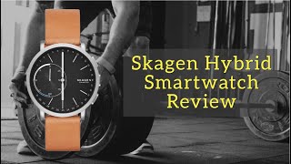 Skagen Hybrid Smartwatch Review  Skagen Connected Mens Hagen Titanium SKT1104 [upl. by Aicemed941]