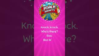 Knock Knock Whos thereBoo Boo Who jokesshorts knockknockjokes [upl. by Mosier]