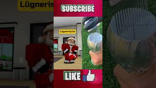 KAREN HAT DEN WEIHNACHTSMANN IN ROBLOX BELOGEN BIS ⛏️ shorts [upl. by Enelia]