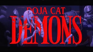 Doja Cat  Demons AMV Visualizer [upl. by Assetan]