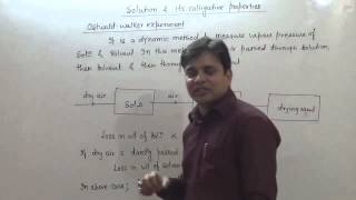 4 Solution Ostwald Walker Exp JEE Main  JEE Advanced  NEET  AIIMS [upl. by Jeanna956]