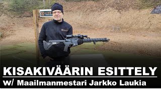 Kisakiväärin esittely  maailmanmestari Jarkko Laukia [upl. by Kcirrez]