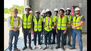 Atlantic High School Construction Academy Tours New Education Foundation Building [upl. by Adnam431]