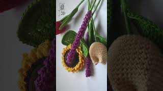 Tulipanes a crochet  paso a paso  ya disponible shorts crochet diy [upl. by Fried177]