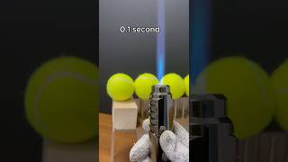 Powerful Lighter vs Tennis Balls [upl. by Thedrick957]