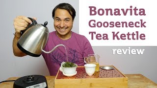 Bonavita Gooseneck Variable Temperature Kettle Review [upl. by Gwendolen]