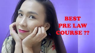 My TOP 5 Best Pre Law Courses  Philippine Law [upl. by Robaina]