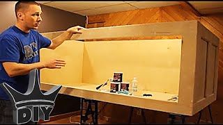 HOW TO Build a plywood aquarium  Part 1  Building the tank TUTORIAL [upl. by Ecirp]