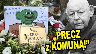 AWANTURA na POGRZEBIE JERZEGO URBANA quotPRECZ Z KOMUNĄquot [upl. by Haneen]