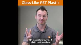 What is PET Plastic Think glass like plastic [upl. by Ynaffit]