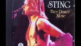 STING  They Dance Alone Verona 88 CD BOOTLEG 1991 [upl. by Inoliel]