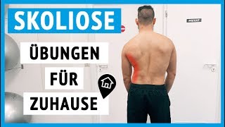 Skoliose Übungen für zuhause mit Erklärung [upl. by Ibed73]