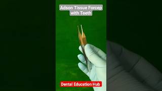 Adson Tissue Forceps with Teeth [upl. by Anayek464]