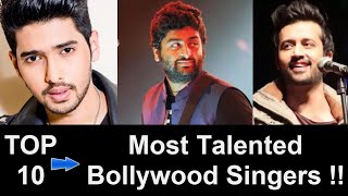 Top 10 Most Handsome Bollywood Male Singers in the World  Arijit Singh Atif Aslam Armaan Malik [upl. by Atalie]