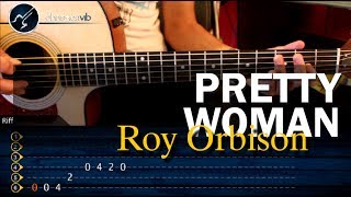 Cómo tocar quotPretty Womanquot de Roy Orbison en guitarra Acústica HD Tutorial  Christianvib [upl. by Noryak133]