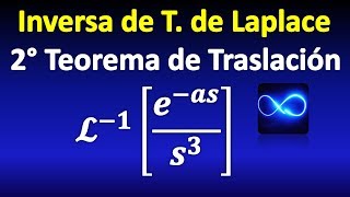 334 Inversa de T de Laplace usando el segundo teorema de traslación [upl. by Belen]