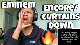 EMINEM “ ENCORECURTAINS DOWN “ FT DRDRE amp 50 CENT “ REACTION [upl. by Einalem794]