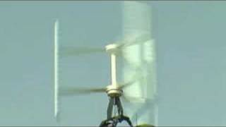 Vertical Axis Wind Turbine VAWT  Short Video [upl. by Ardnuek]