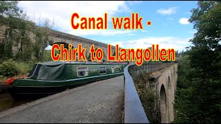 Chirk to Llangollen canal walk [upl. by Etezzil709]