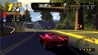 Need for Speed Hot Pursuit 2 PS2  Ferrari F50 [upl. by Auoz5]